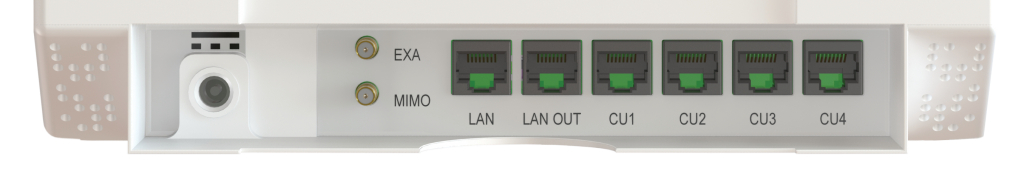 QUATRA 1000 Network Unit Connection Ports