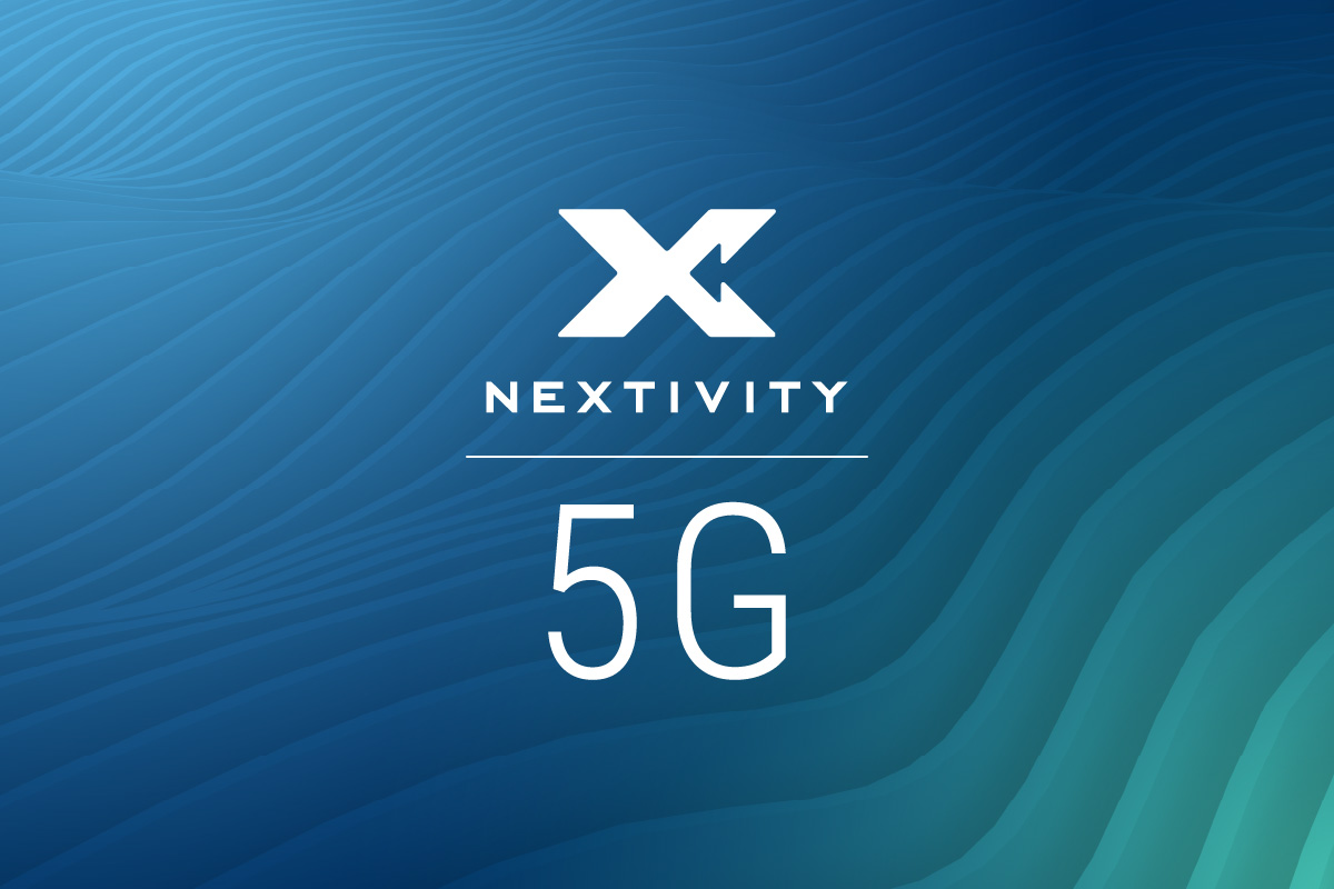 Nextivity 5g signal booster feature image with wave